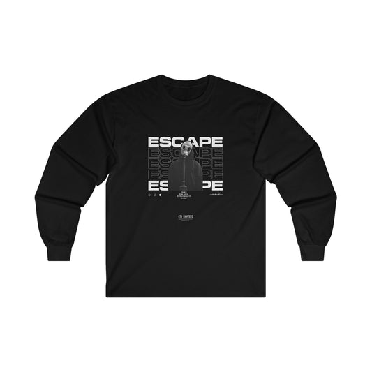 ESCAPE Long Sleeve Tee - BENJAMINS S / Black