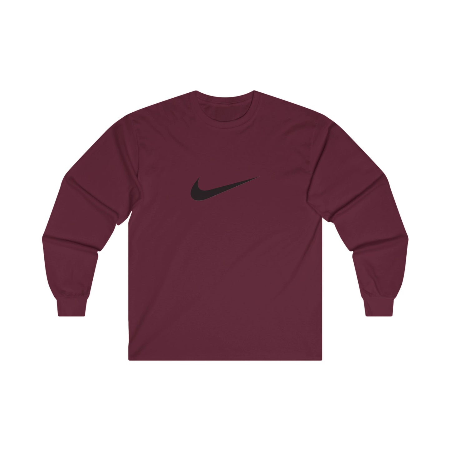 Nike Long Sleeve T Shirt - BENJAMINS S / Maroon