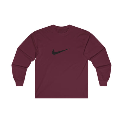 Nike Long Sleeve T Shirt - BENJAMINS S / Maroon