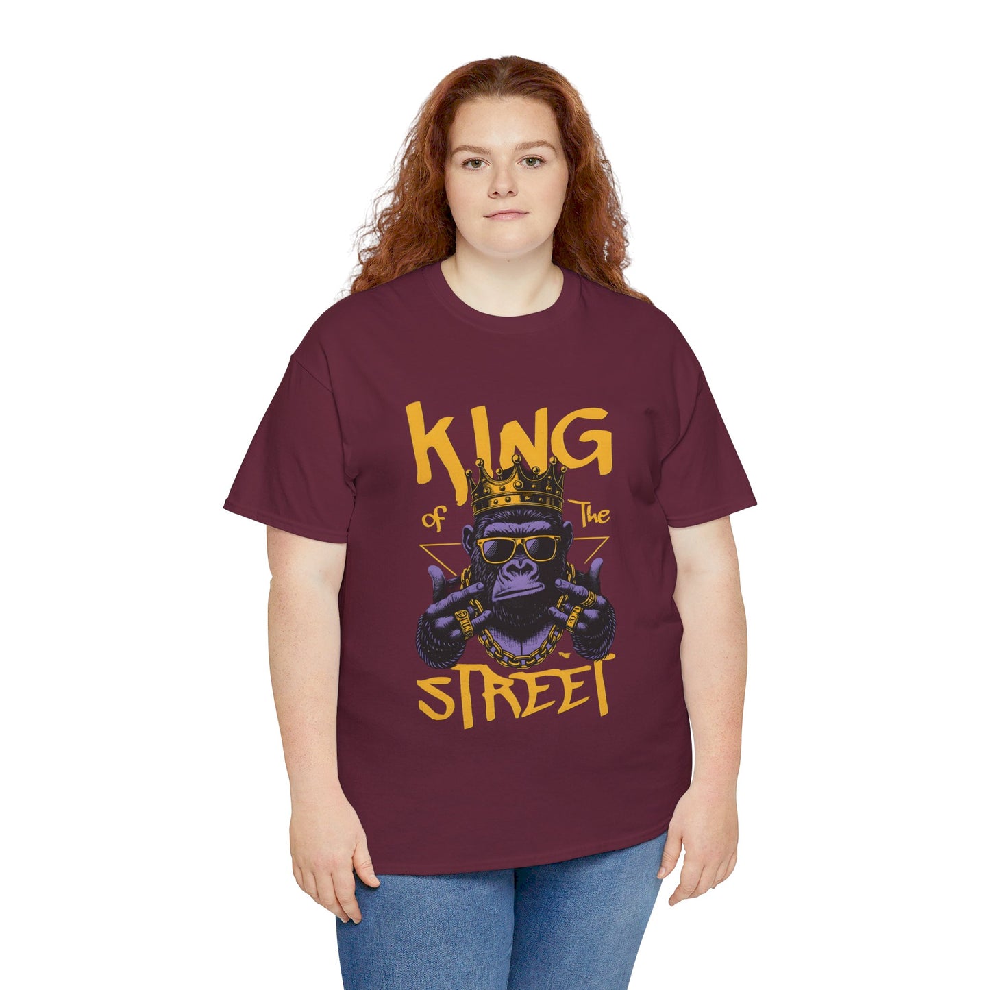 KING STREET Cotton Custom T-shirt - BENJAMINS