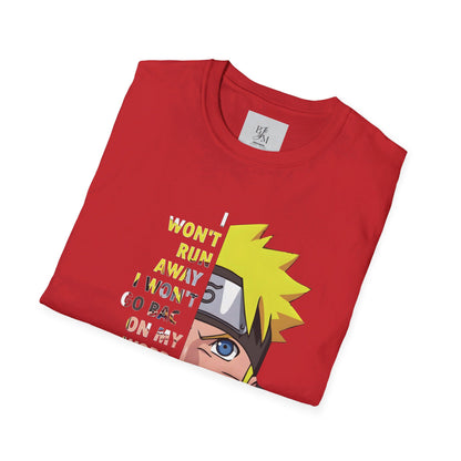 NARUTO Custom Tshirt - BENJAMINS Red / S