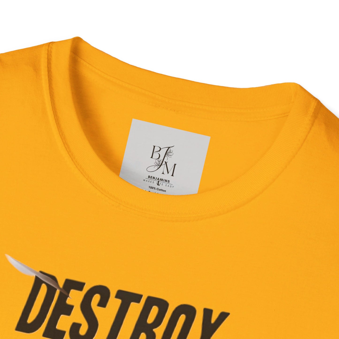 Destroy Everything That Destroy You Custom T-Shirt - BENJAMINS