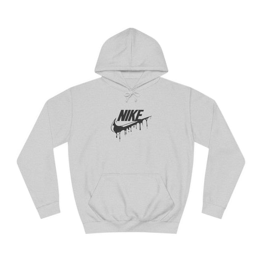 Nike Custom Hoodie - BENJAMINS Heather Grey / XS