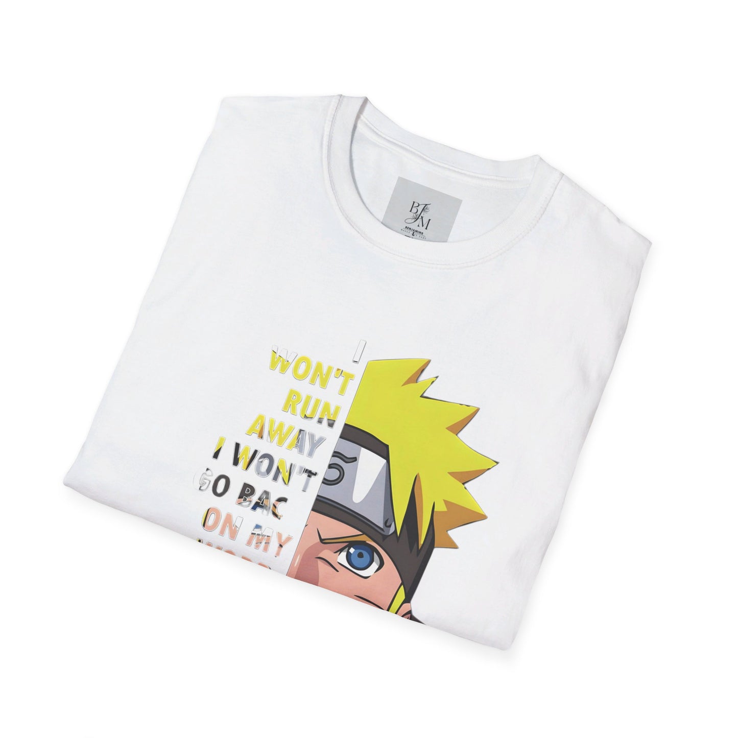 NARUTO Custom Tshirt - BENJAMINS White / S