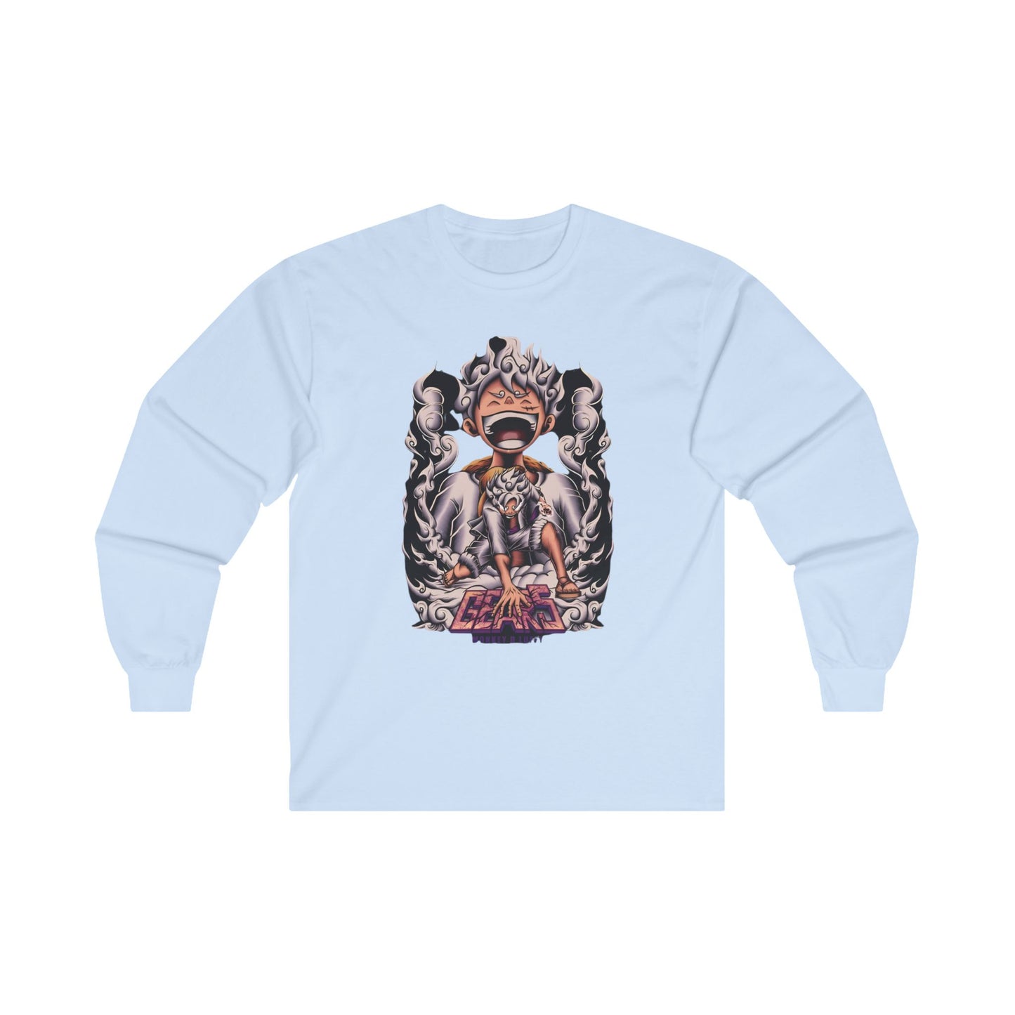 One oiece Long Sleeve T Shirt - BENJAMINS S / Light Blue