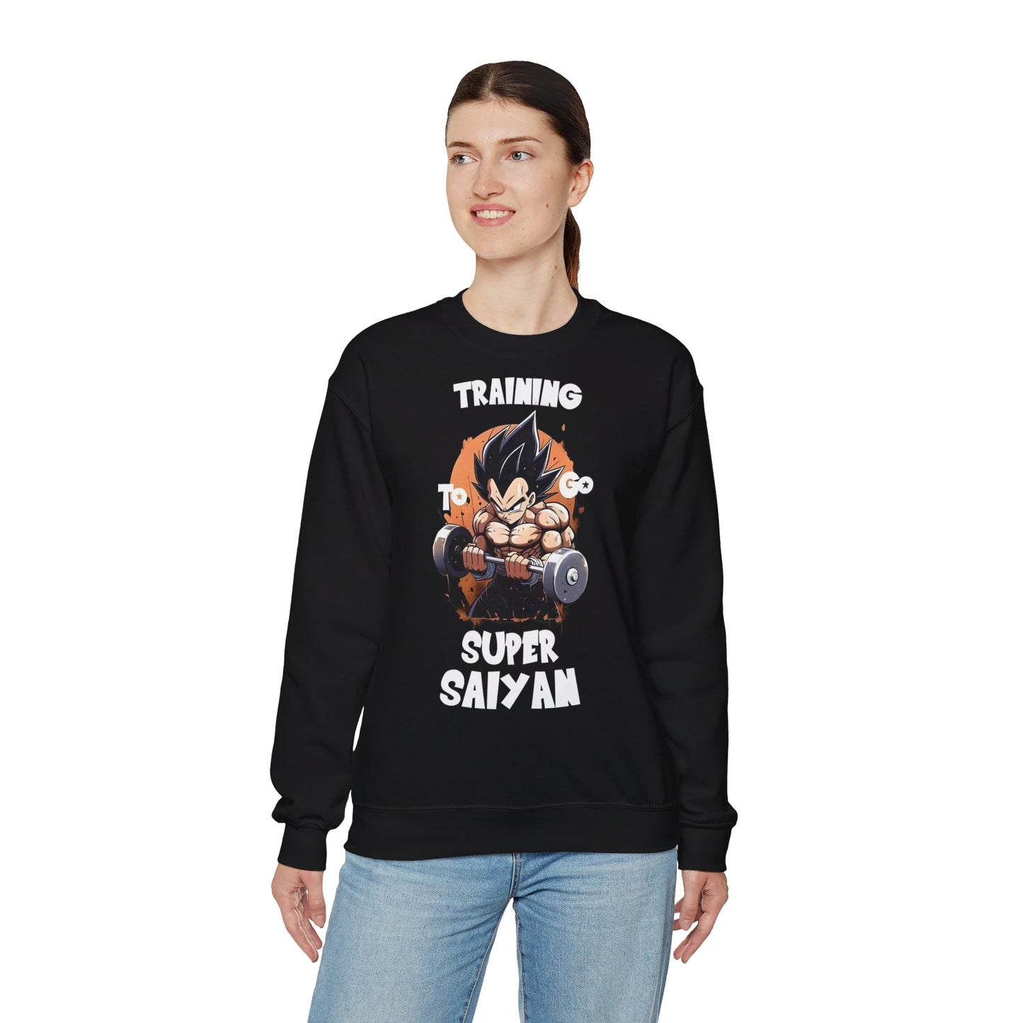 SUPER SAIYAN Crewneck Sweatshirt - BENJAMINS