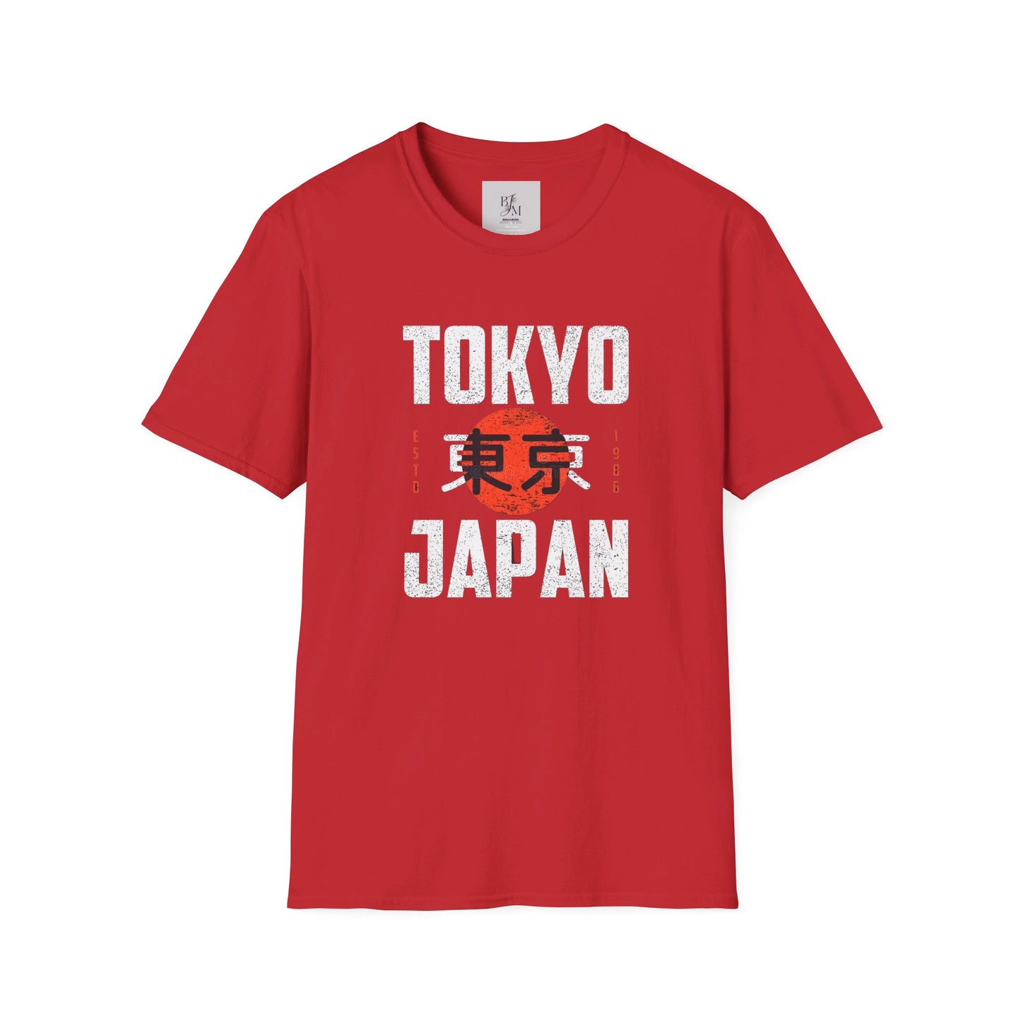 Tokyo Print Custom T-shirt - BENJAMINS Red / S