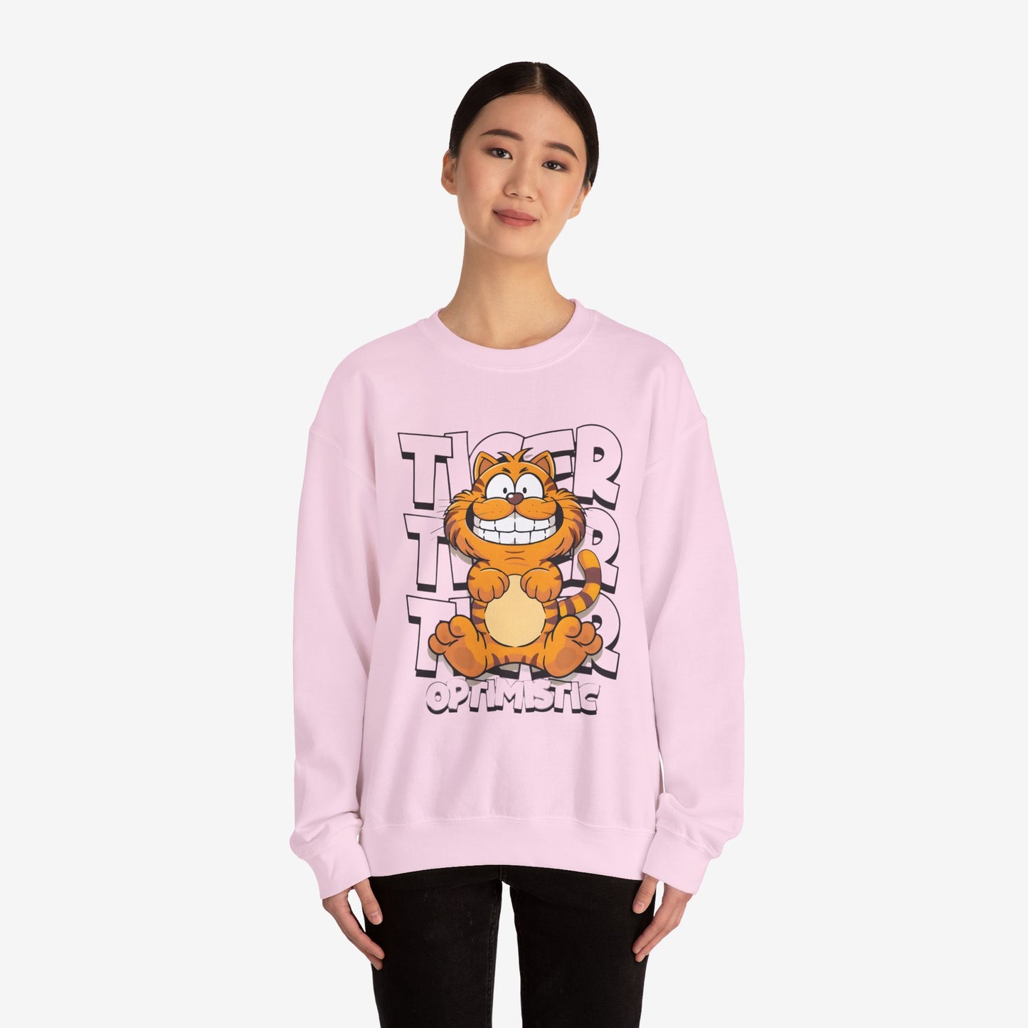 Tiger Cartoon Sweatshirt