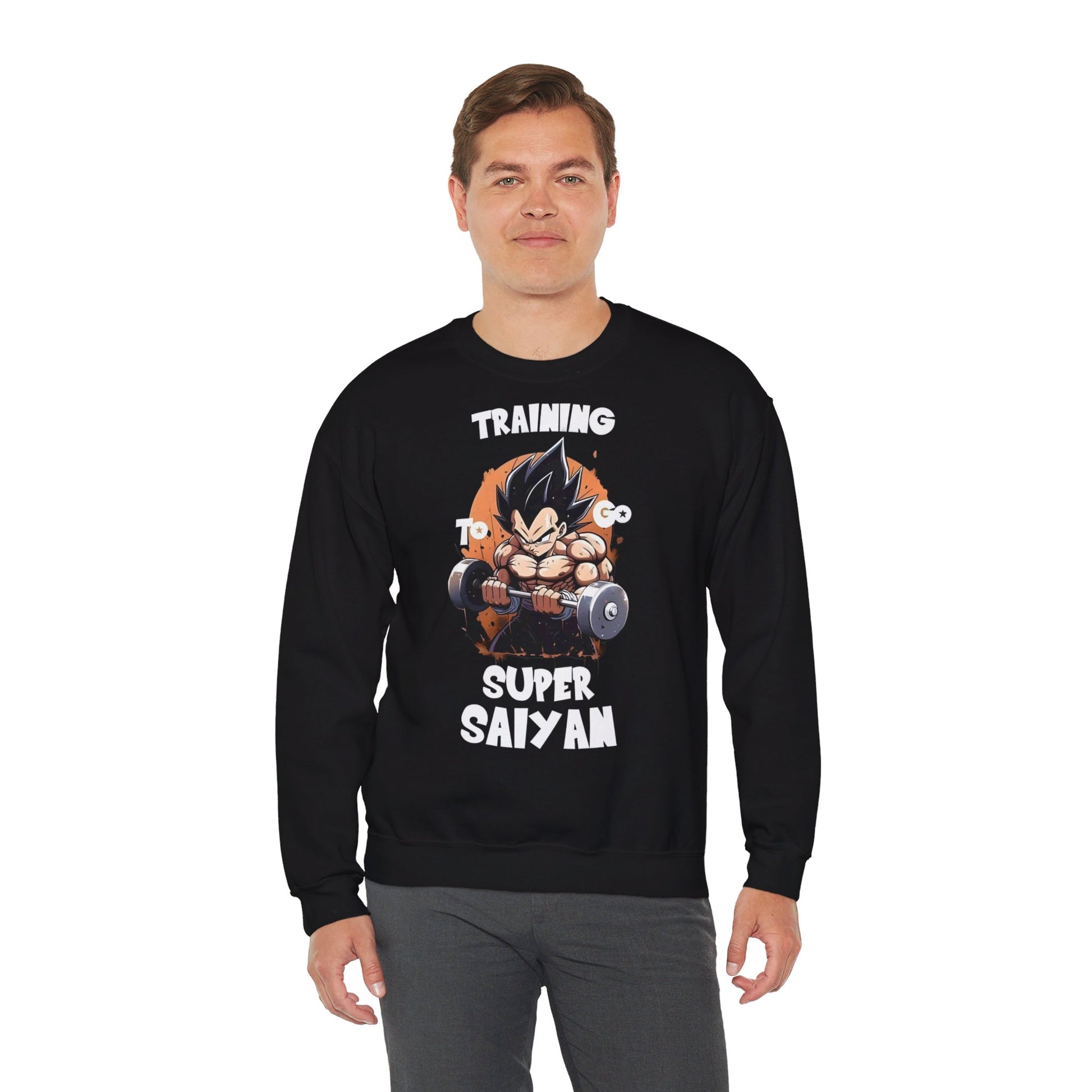 SUPER SAIYAN Crewneck Sweatshirt - BENJAMINS