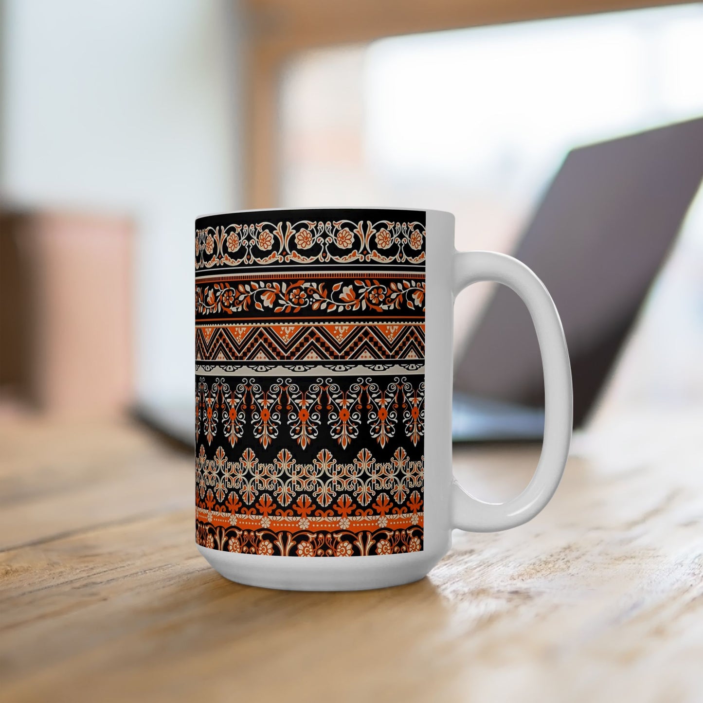 Taditional pattern Ceramic Mug