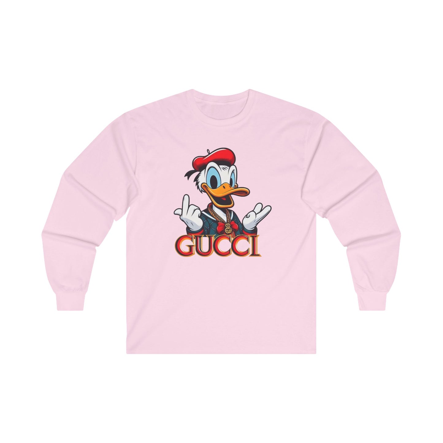 Long Sleeve T Shirt - BENJAMINS S / Light Pink