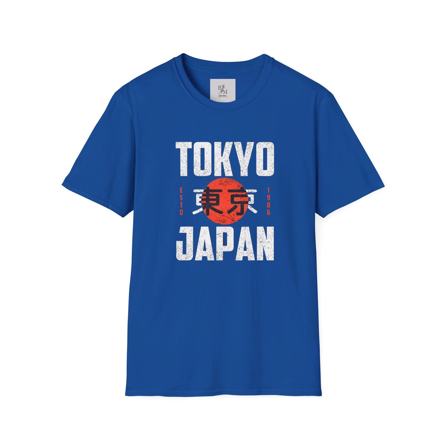 Tokyo Print Custom T-shirt - BENJAMINS Royal / S