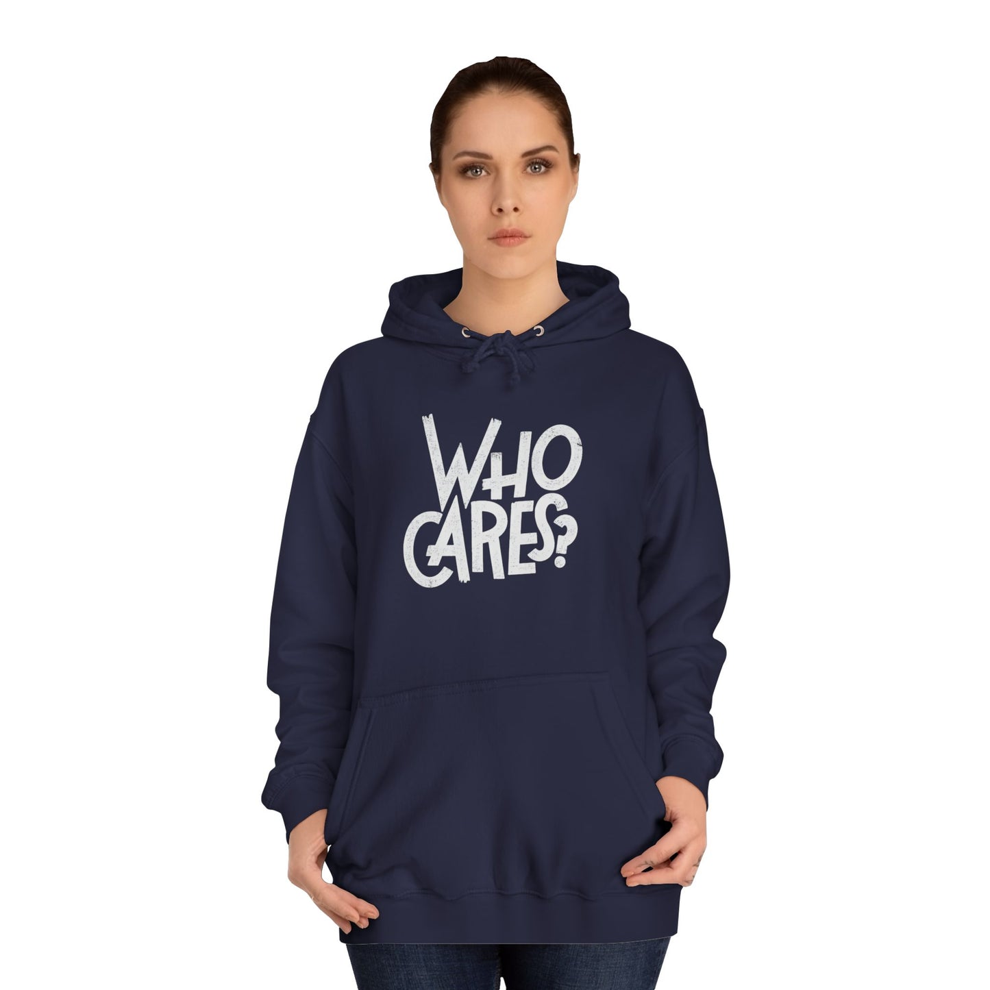 Who cares Custom Hoodie - BENJAMINS