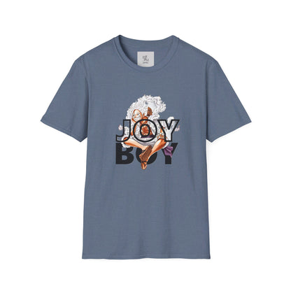 Luffy Boy Custom Tshirt - BENJAMINS Heather Indigo / S