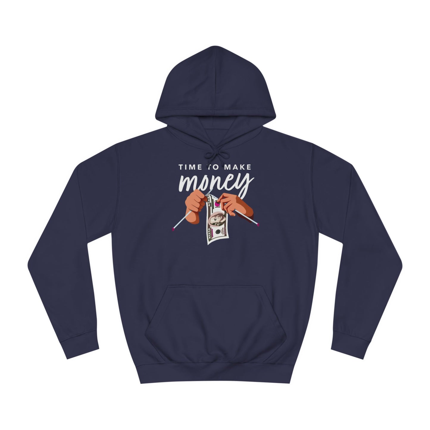 Custom Hoodie - BENJAMINS Oxford Navy / XS