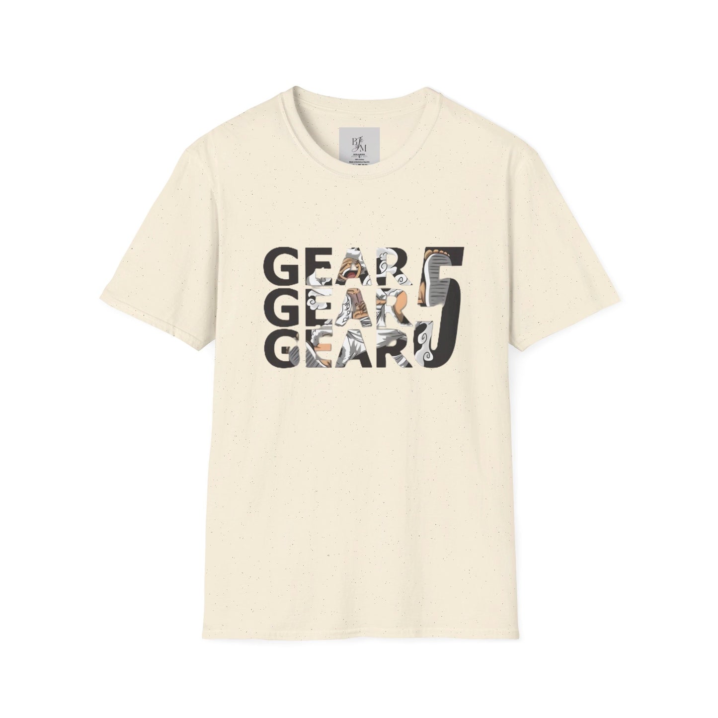 Gear 5 Luffy Custom Tshirt - BENJAMINS Natural / S