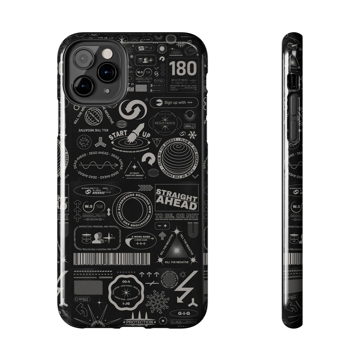 Graphics Text Phone case - BENJAMINS