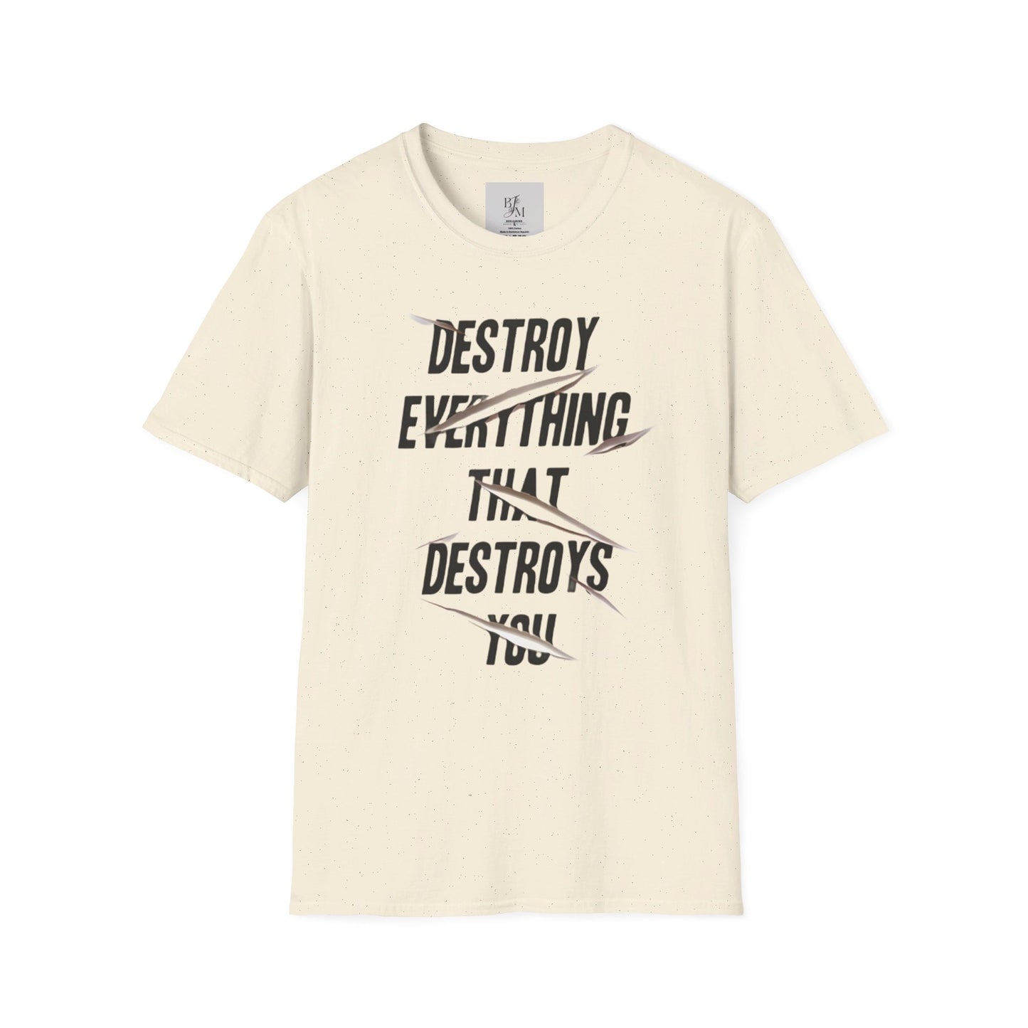 Destroy Everything That Destroy You Custom T-Shirt - BENJAMINS Natural / S