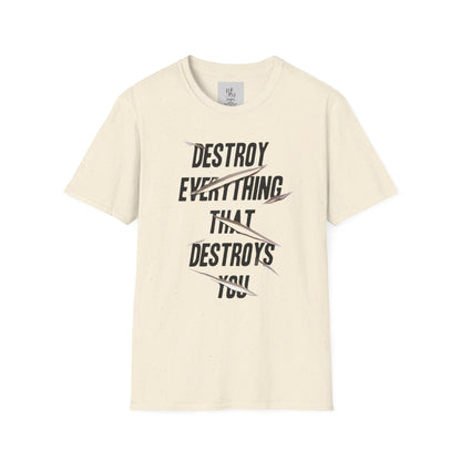 Destroy Everything That Destroy You Custom T-Shirt - BENJAMINS Natural / S