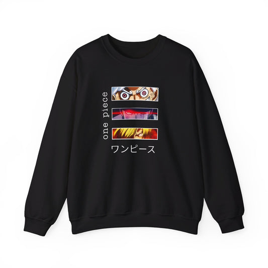 Unisex Anime Sweatshirt - BENJAMINS S / Black