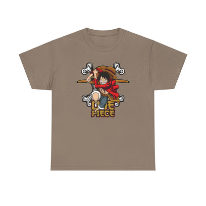 Monkey D Luffy Custom T-shirt - BENJAMINS Brown Savana / S