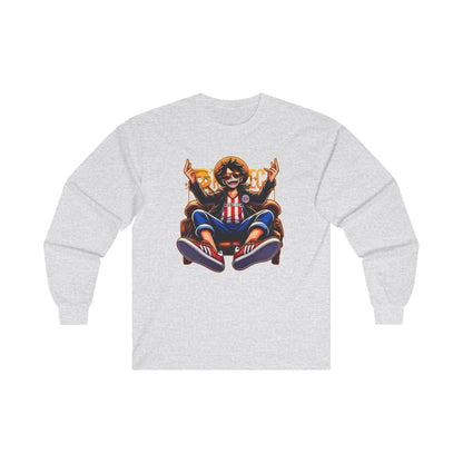 One oiece Long Sleeve T Shirt - BENJAMINS S / Ash