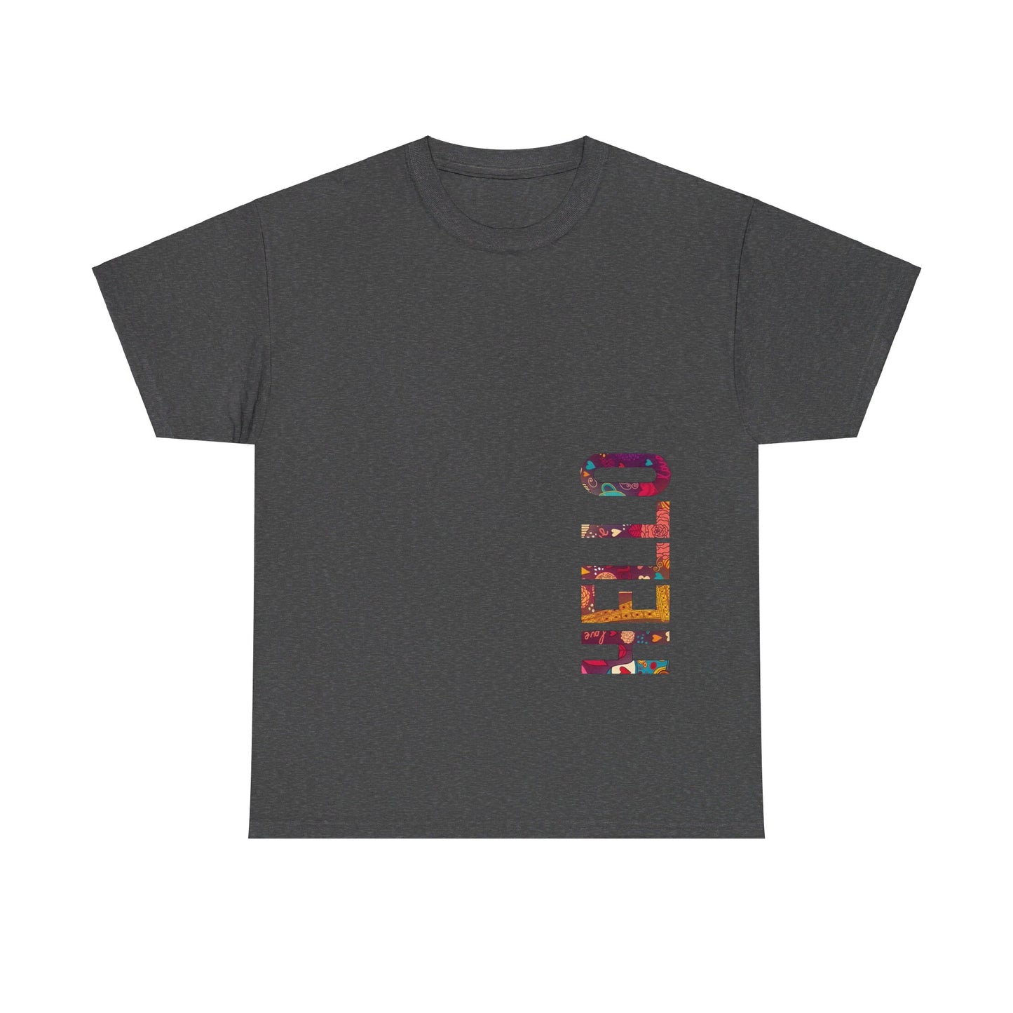 Hello Cotton Custom Tshirt - BENJAMINS Dark Heather / S