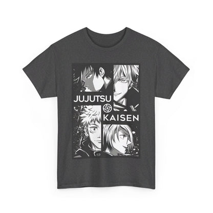 Custom T shirt Jujutsu Kaisen - BENJAMINS Dark Heather / S