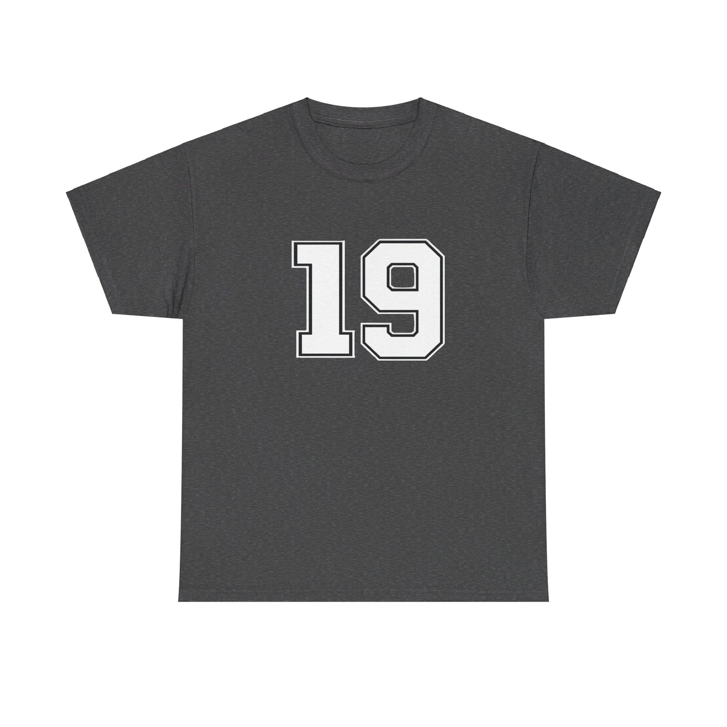 No. 19 Custom Tee Shirt - BENJAMINS Dark Heather / S