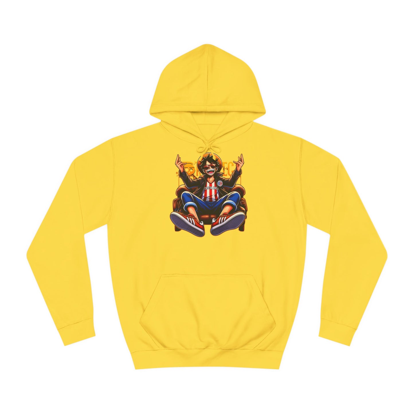 One piece luffy Custom Hoodie - BENJAMINS Sun Yellow / XS