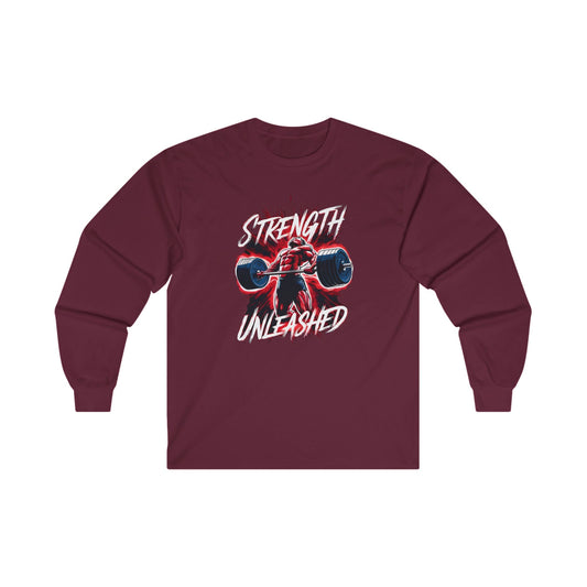 Long Sleeve T Shirt - BENJAMINS S / Maroon