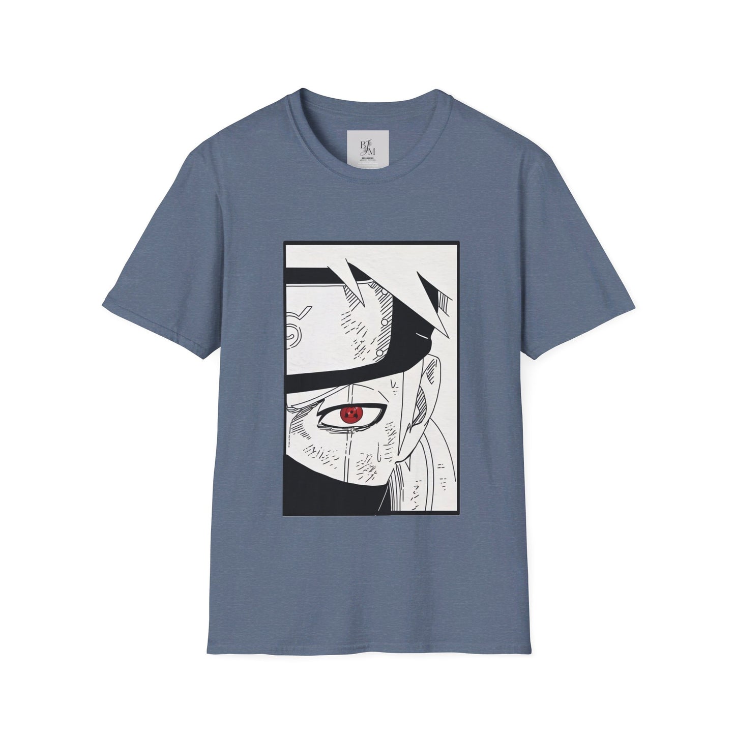 Anime Custom Tshirt - BENJAMINS Heather Indigo / S