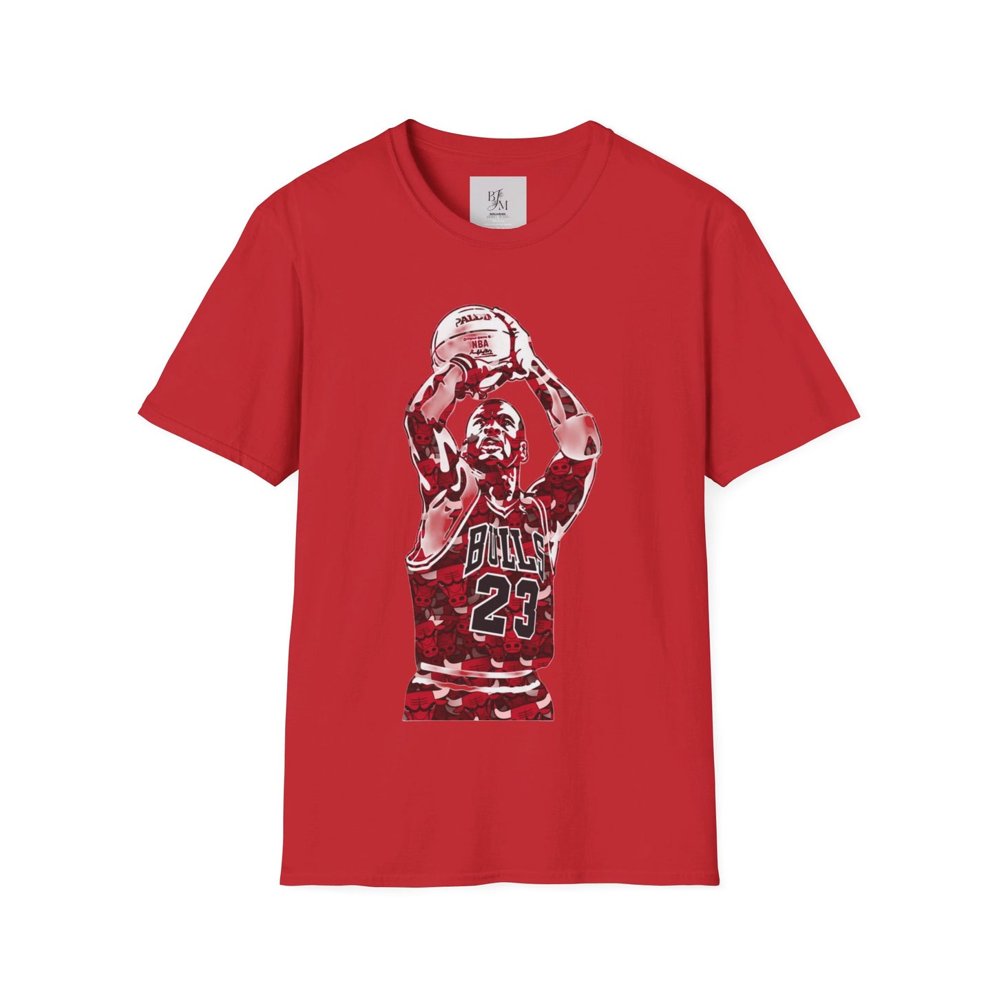 NO. 23 Custom Tshirt - BENJAMINS Red / S