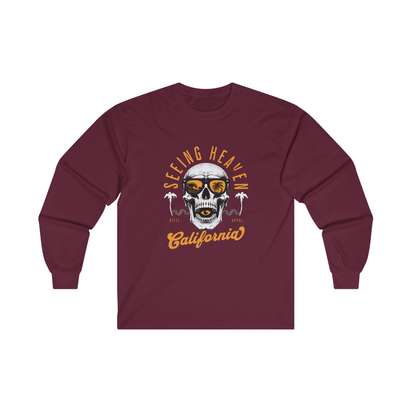 Long Sleeve T Shirt - BENJAMINS S / Maroon