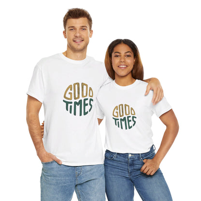 Good times Cotton Tee Shirt - BENJAMINS