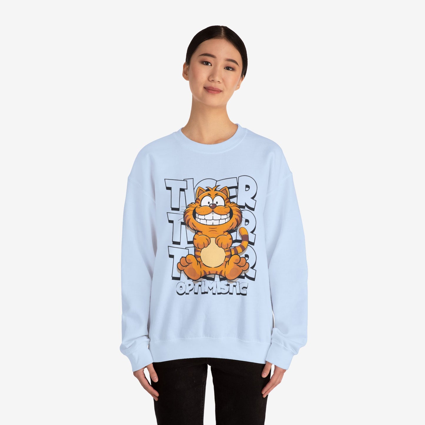 Tiger Cartoon Sweatshirt