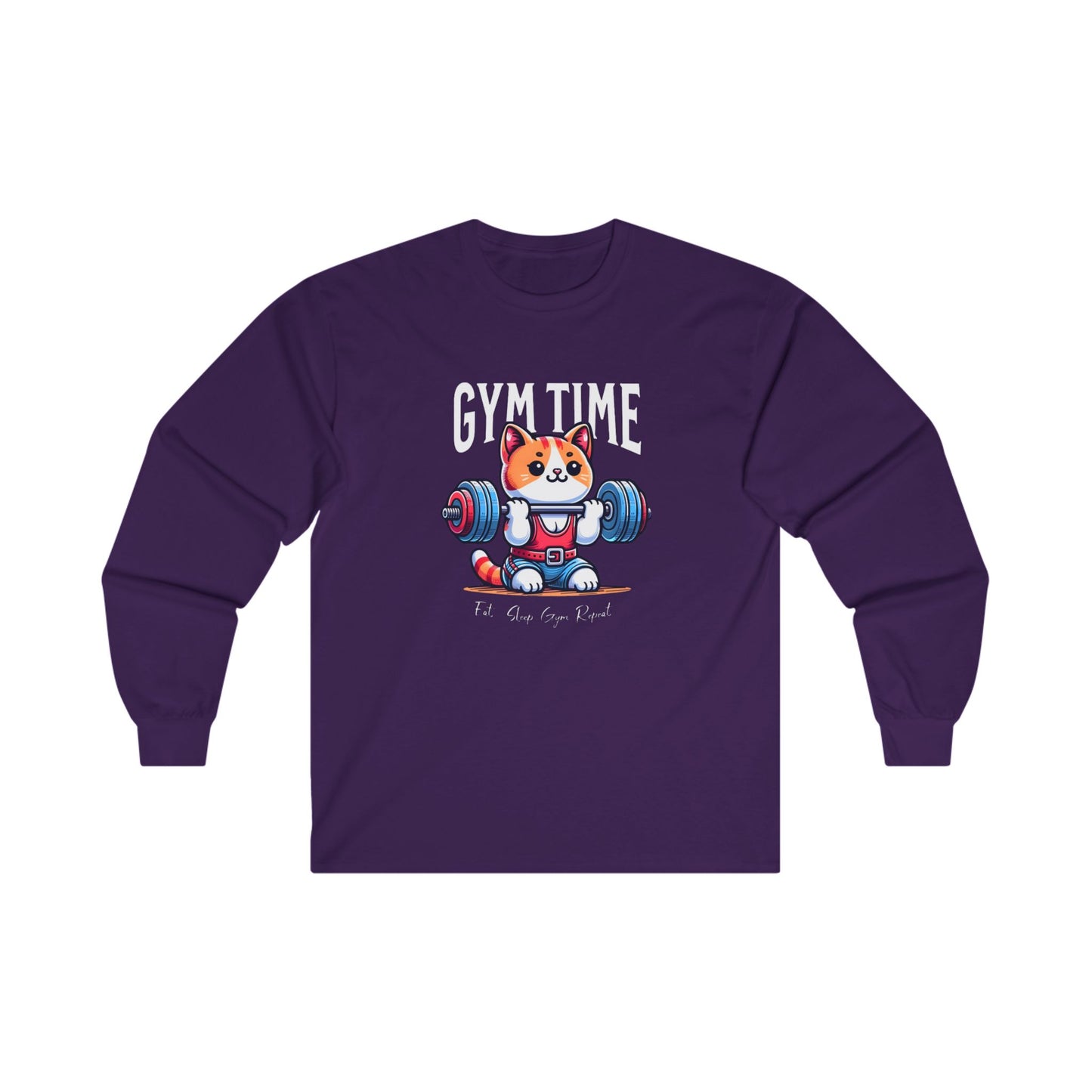 Long Sleeve T Shirt - BENJAMINS S / Purple