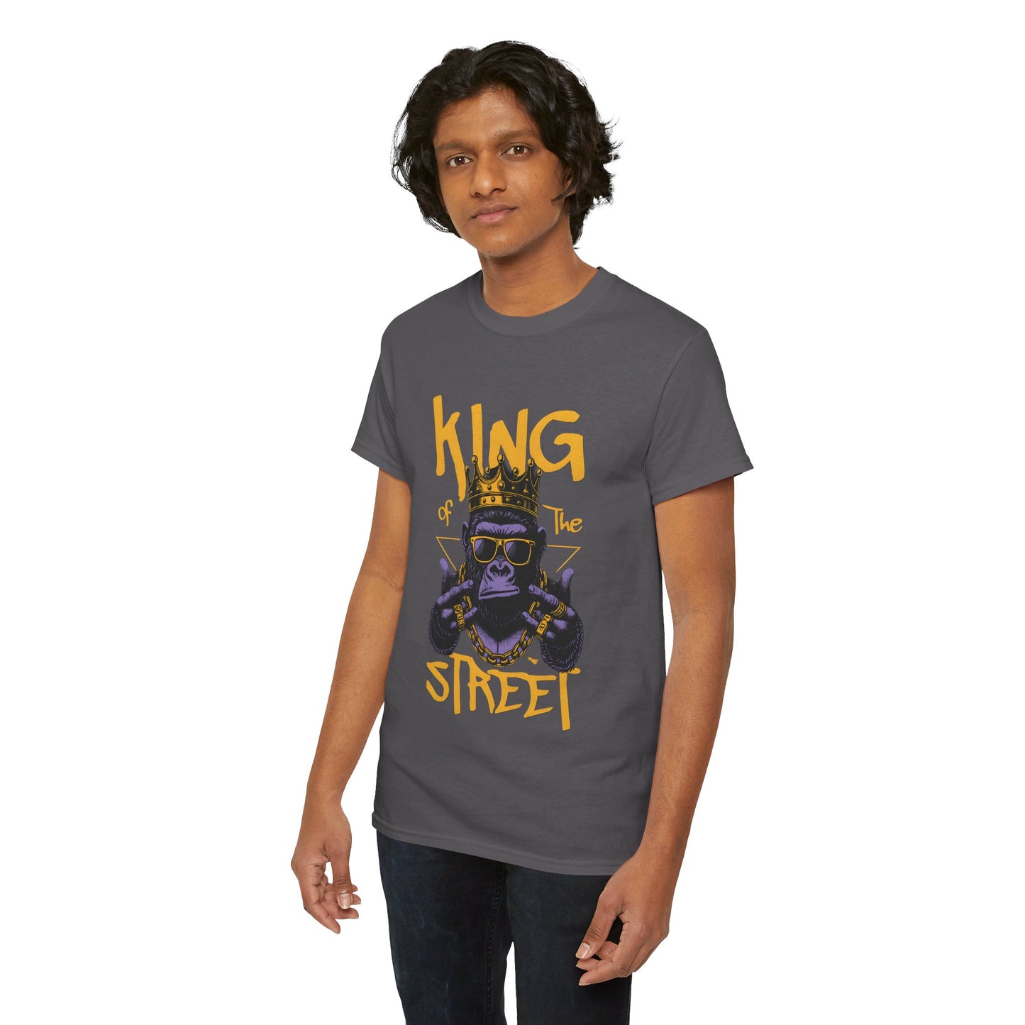 KING STREET Cotton Custom T-shirt - BENJAMINS