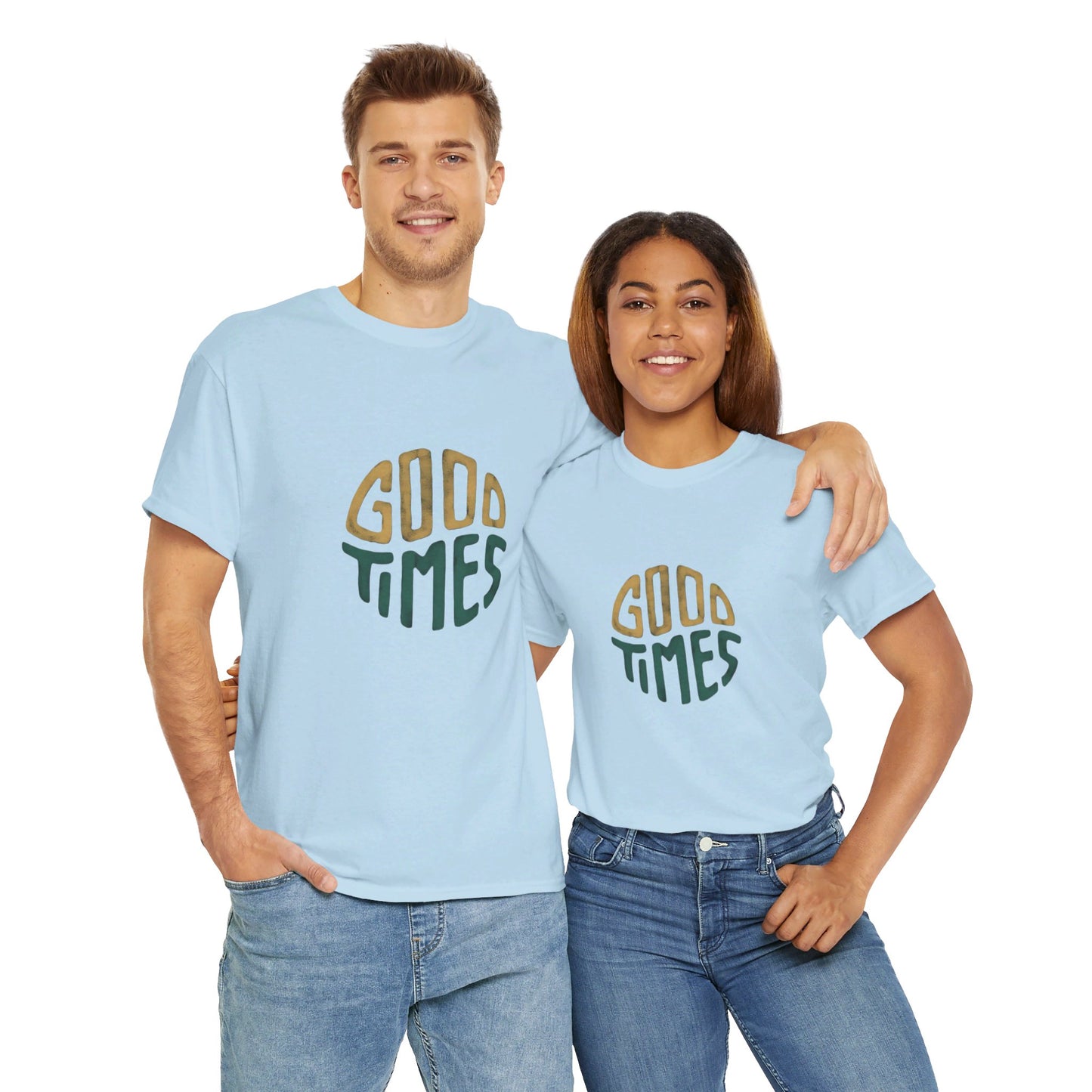 Good times Cotton Tee Shirt - BENJAMINS