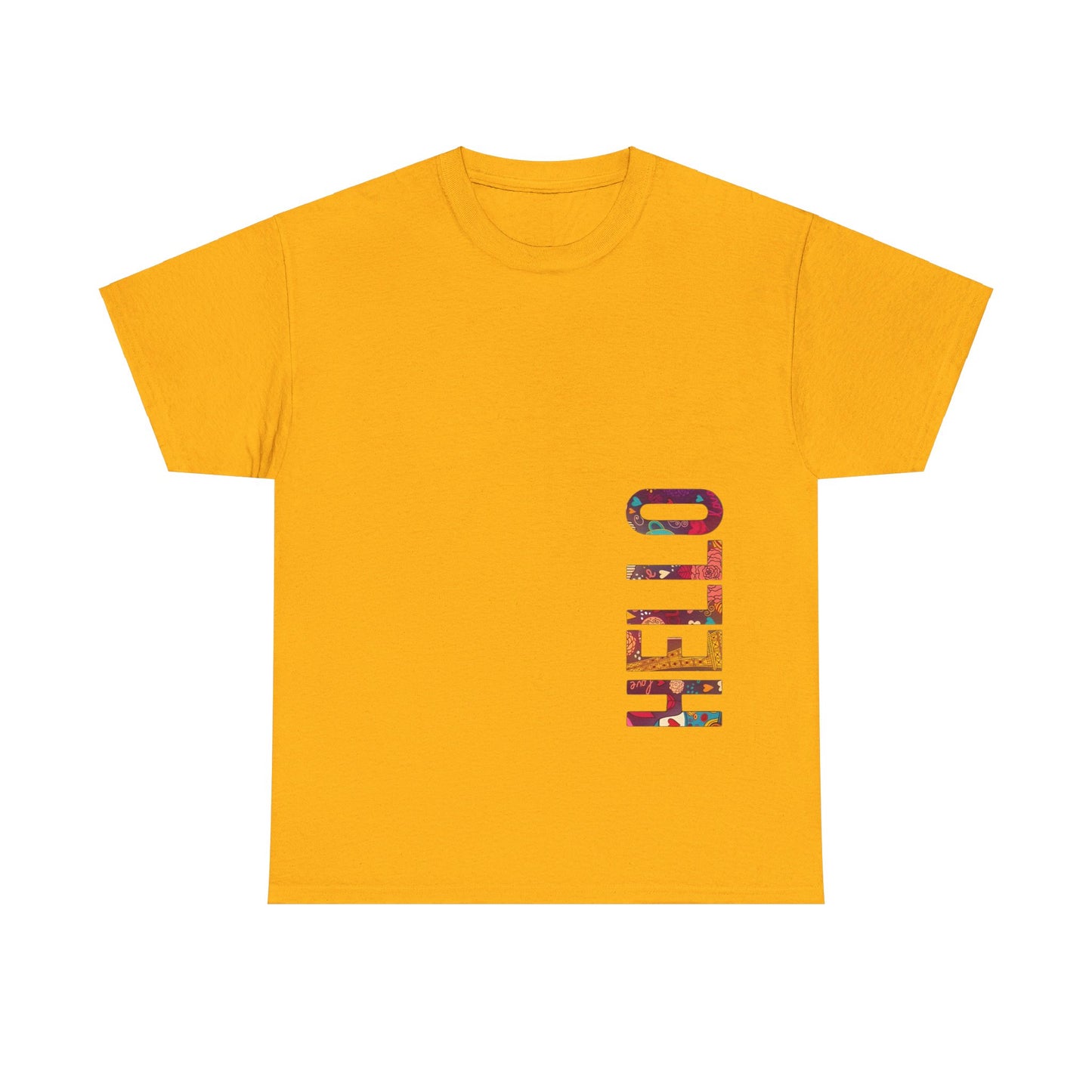 Hello Cotton Custom Tshirt - BENJAMINS Gold / S