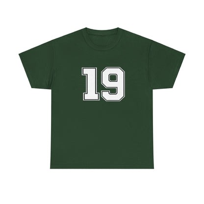 No. 19 Custom Tee Shirt - BENJAMINS Forest Green / S