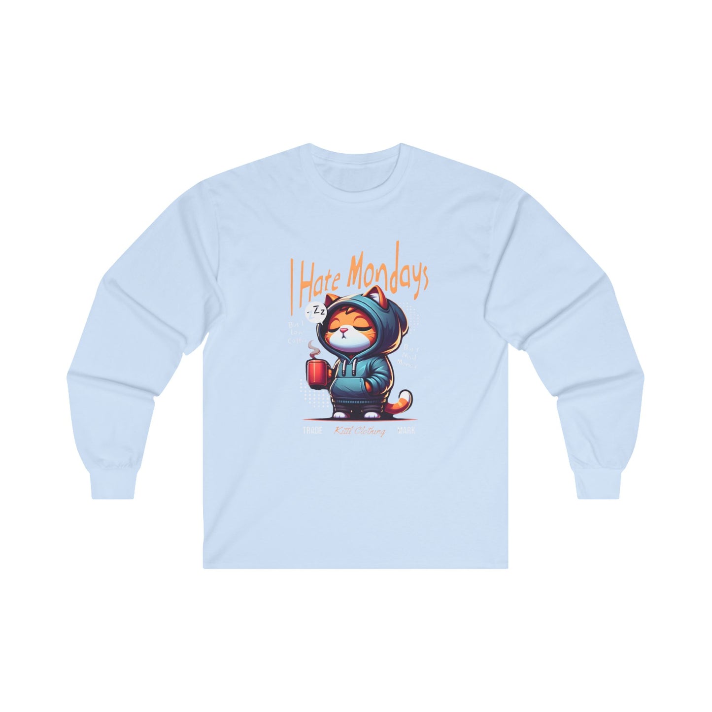 Long Sleeve T Shirt - BENJAMINS S / Light Blue