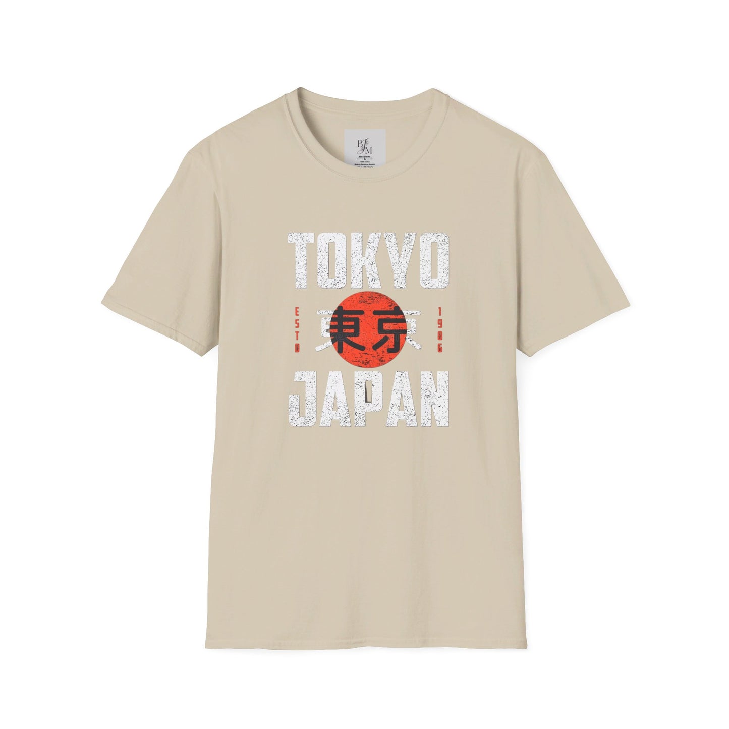 Tokyo Print Custom T-shirt - BENJAMINS Sand / S