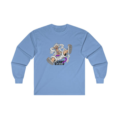 GEAR 5 LUFFY Long Sleeve Tee - BENJAMINS L / Carolina Blue