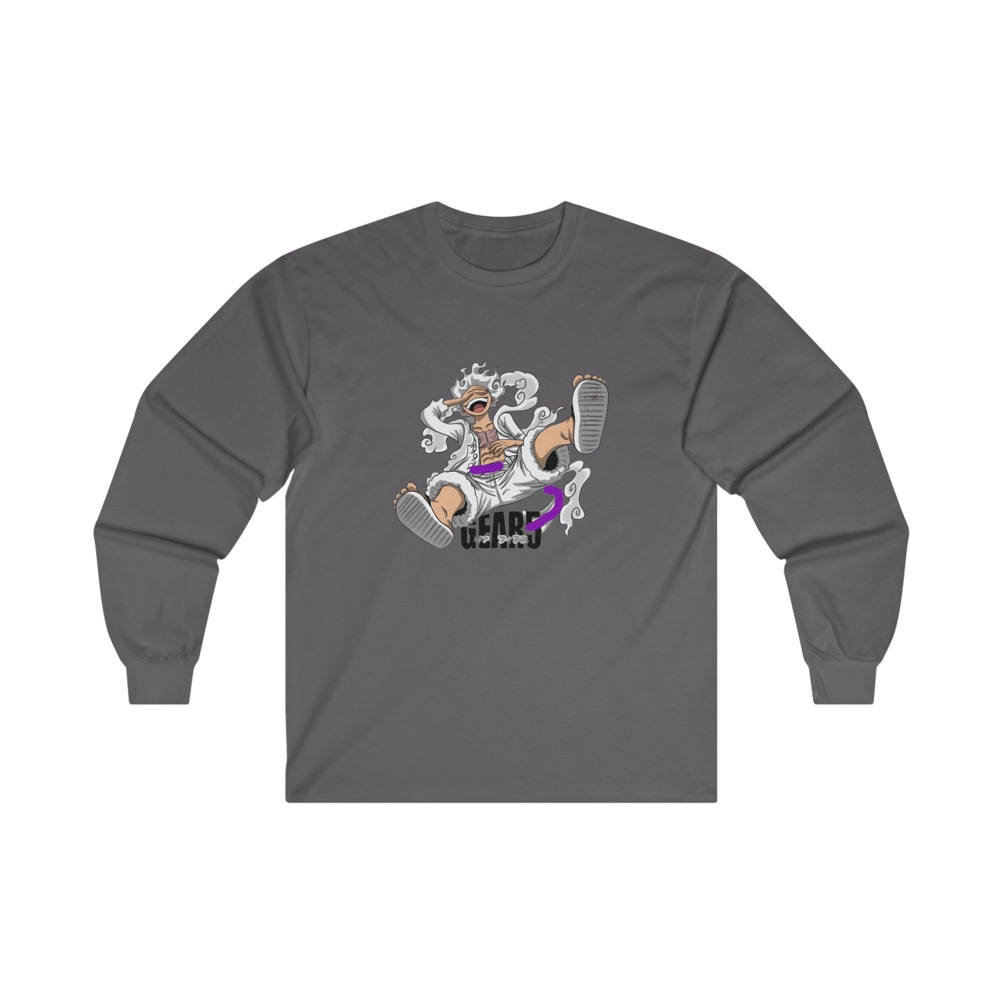 GEAR 5 LUFFY Long Sleeve Tee - BENJAMINS S / Charcoal