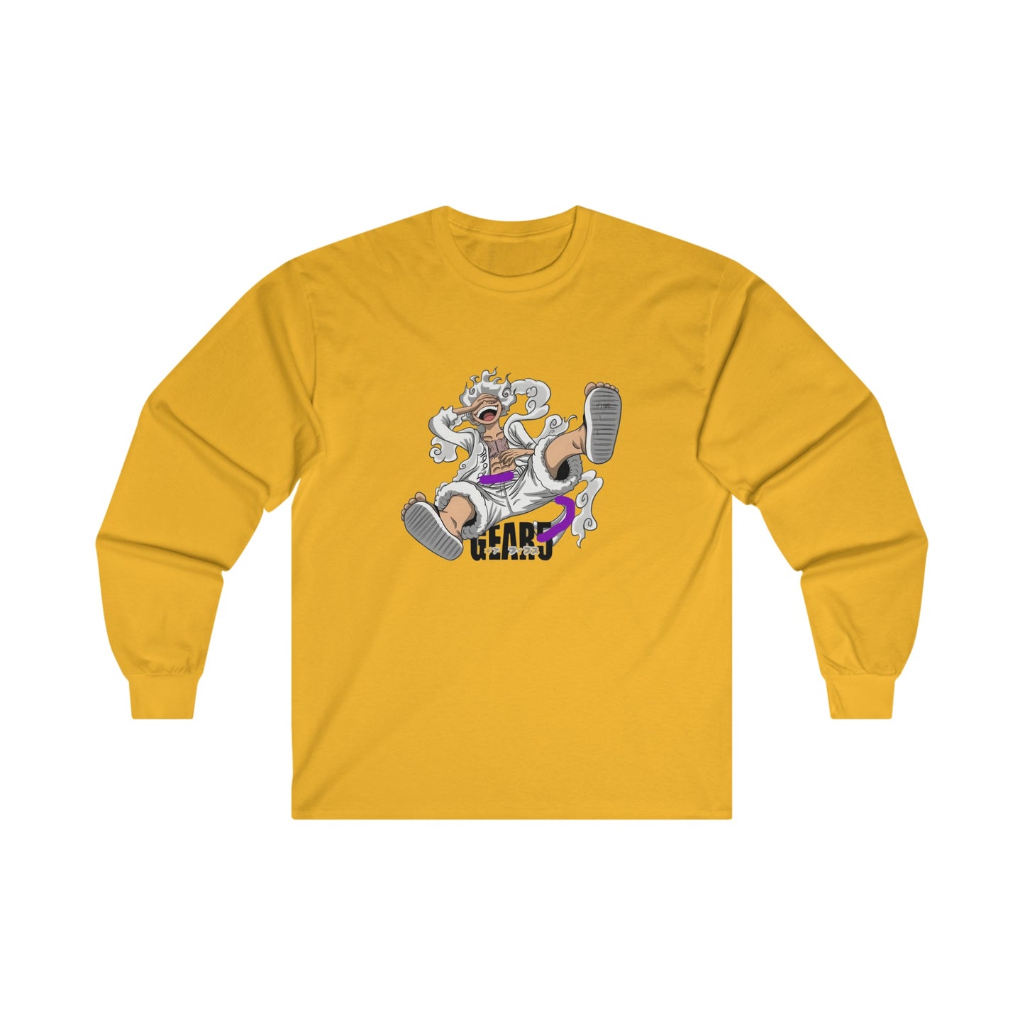 GEAR 5 LUFFY Long Sleeve Tee - BENJAMINS S / Gold