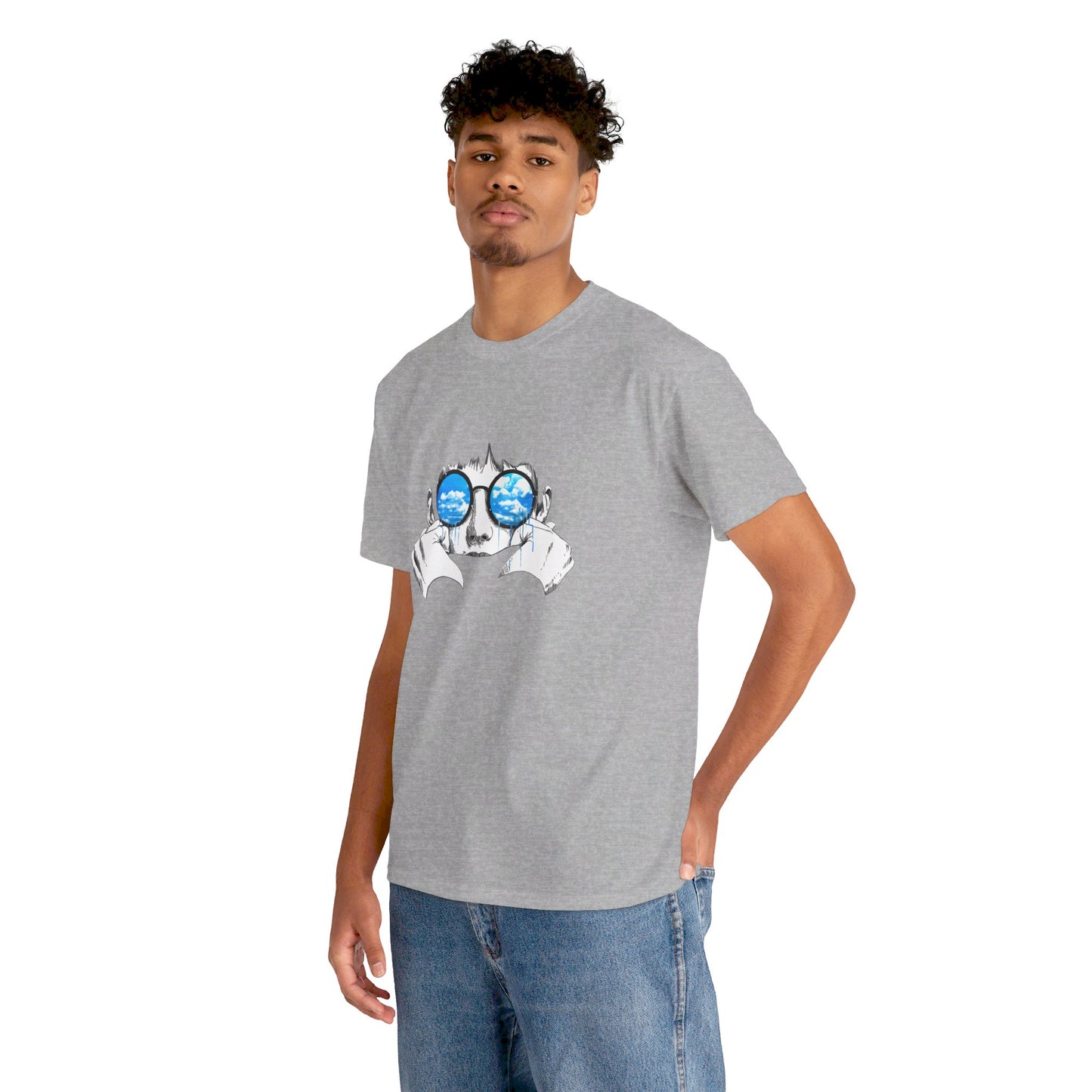 Beyond the eyes Cotton Tee Shirt - BENJAMINS