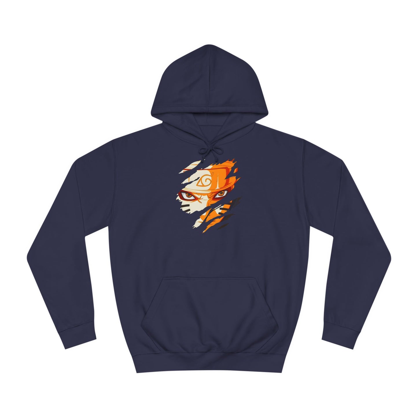 Naruto Custom Hoodie - BENJAMINS Oxford Navy / XS