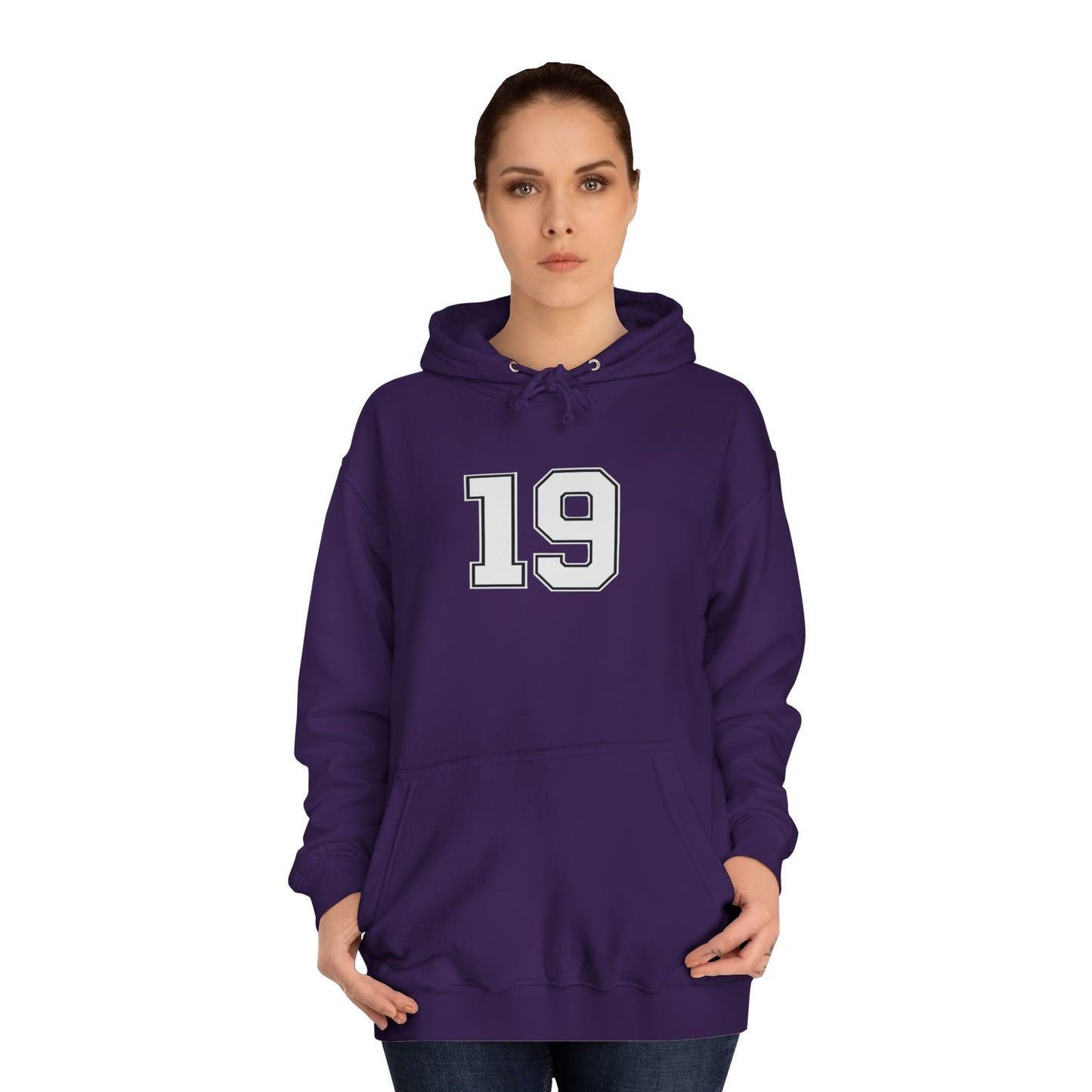 Custom Hoodie - BENJAMINS Purple / XS