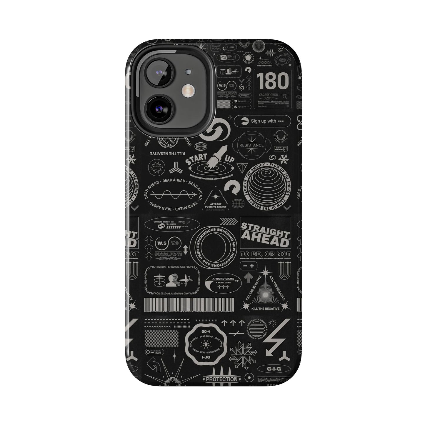 Graphics Text Phone case - BENJAMINS